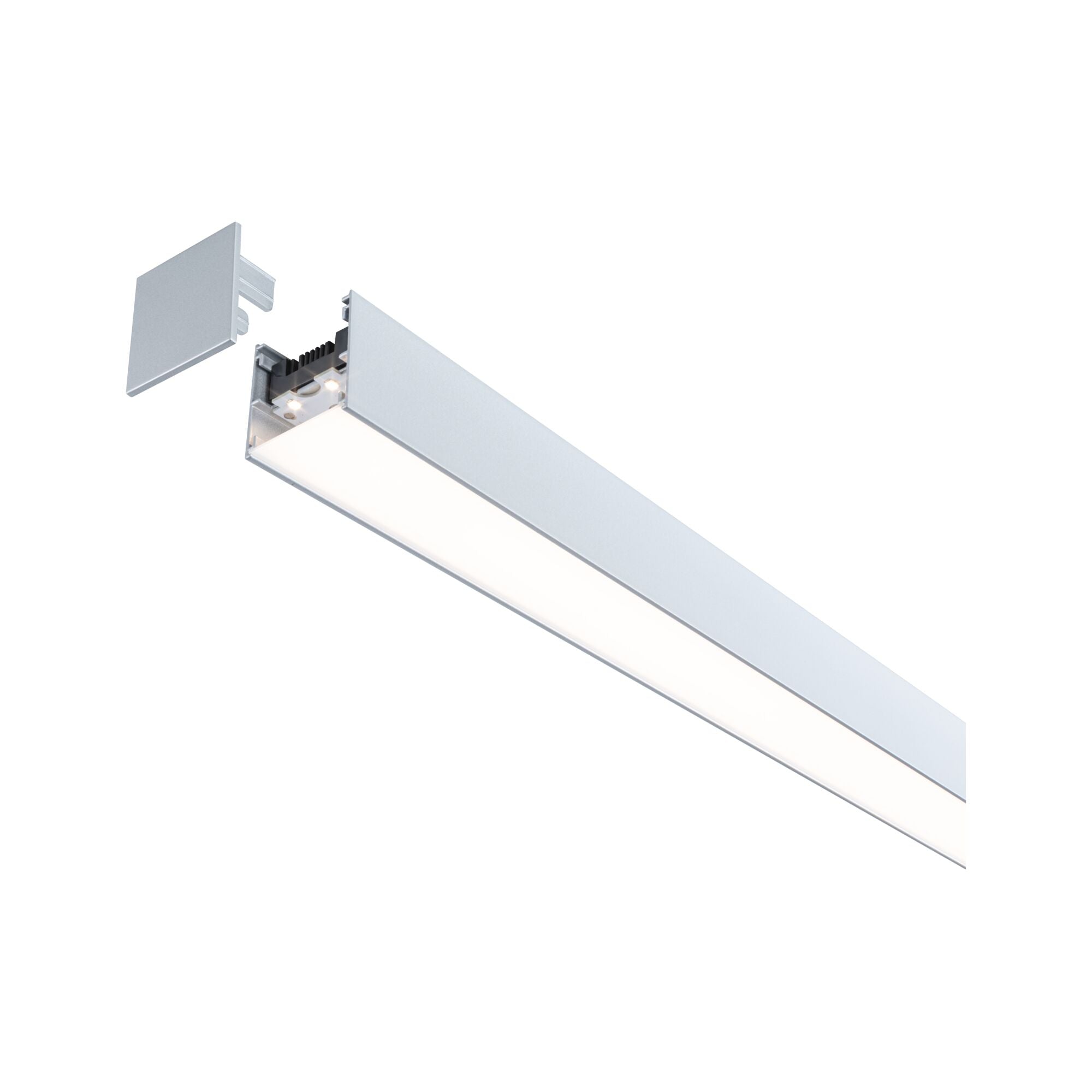 Linion Lichtkanal 0,5m 24V 8,5W 3000K Chrom matt - Paulmann - 98173
