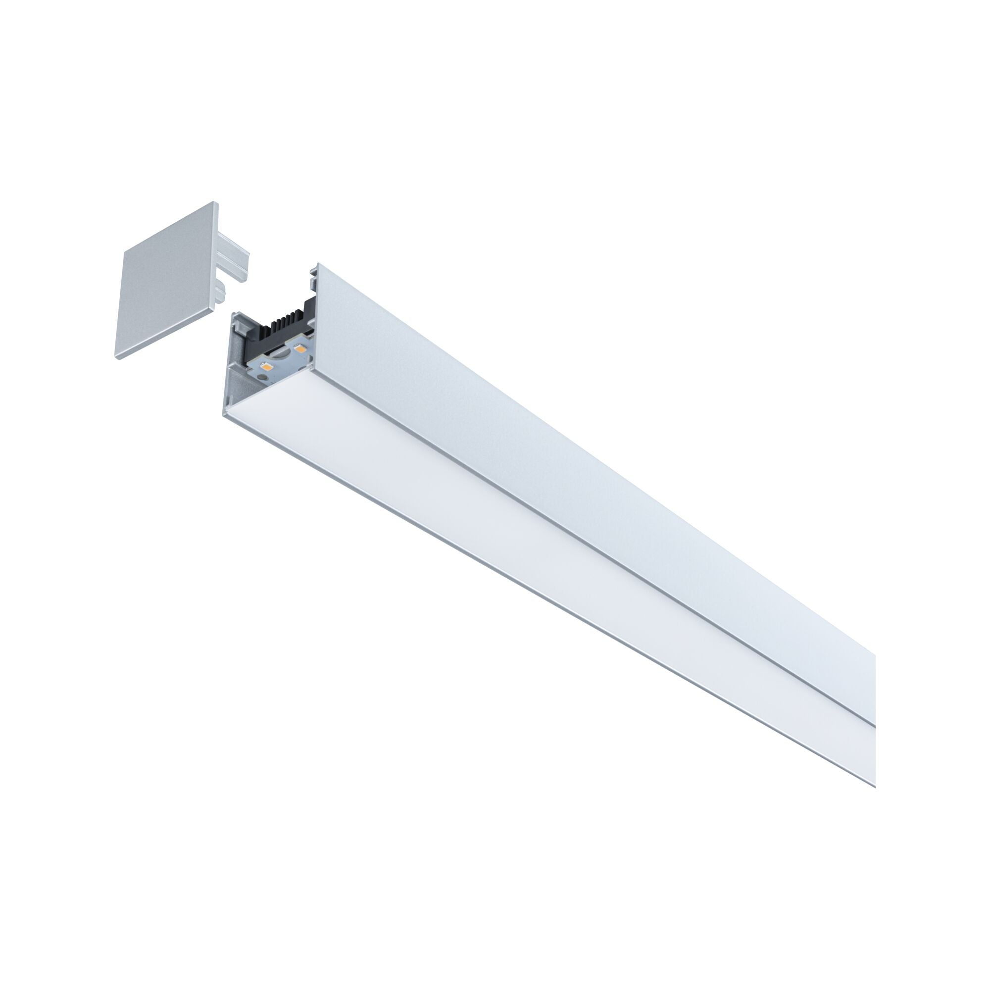 Linion Lichtkanal 0,5m 24V 8,5W 3000K Chrom matt - Paulmann - 98173