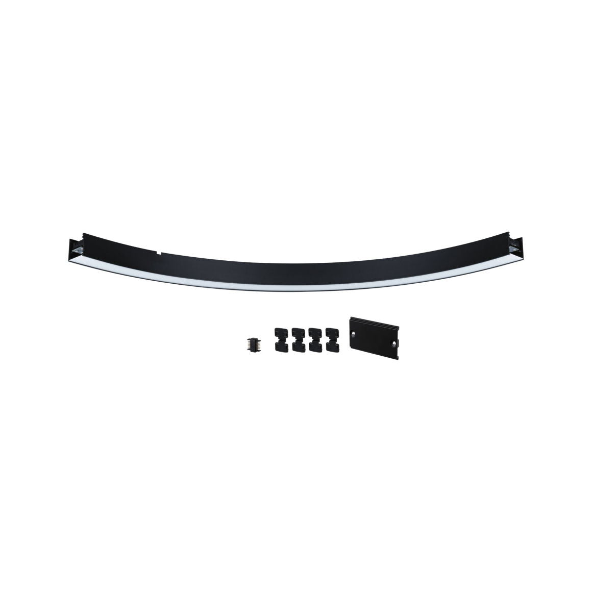 Linion Lichtkanal 90 ° 24V 2x6,5W 3000K Signalschwarz - Paulmann - 98172