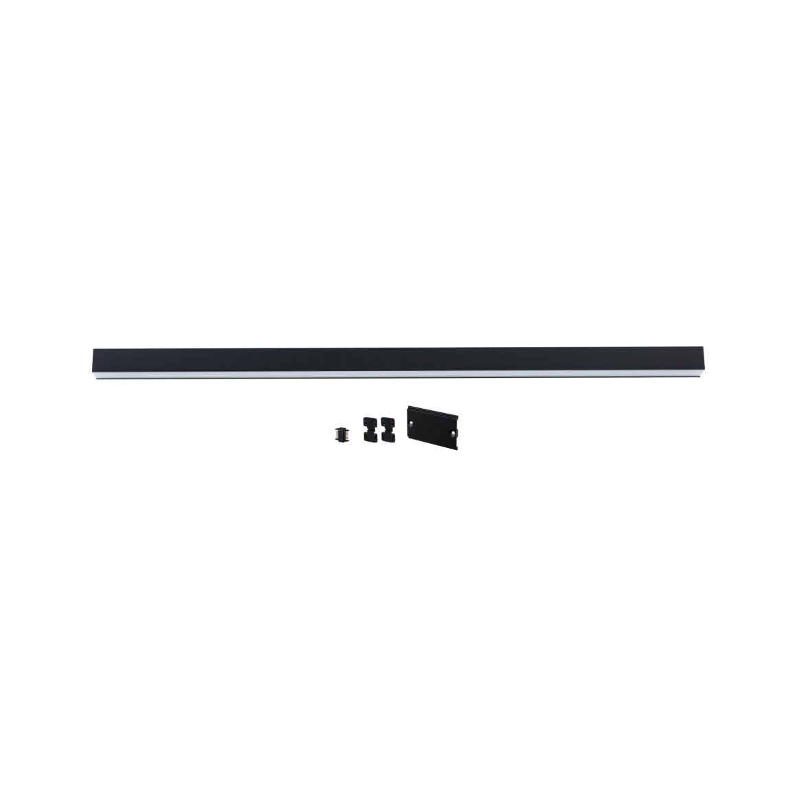 Linion Lichtkanal Lichtkanal 1,5m 24V 25,5W 3000K Signalschwarz - Paulmann - 98169