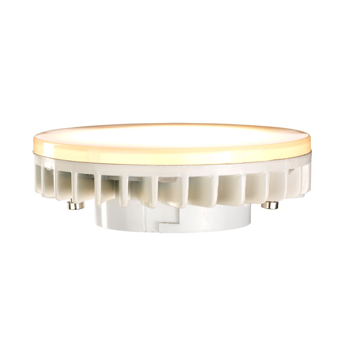 Litec GX53 LED-Lampe - weißer Kunststoff