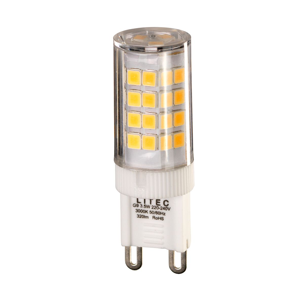 Litec G9 Lampe - Klarer Kunststoff