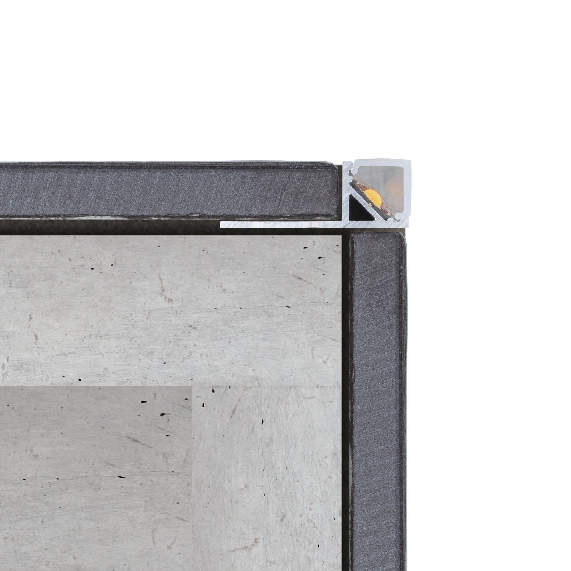 LumiTiles Frame 1m Alu eloxiert/Satin - Paulmann - 78411