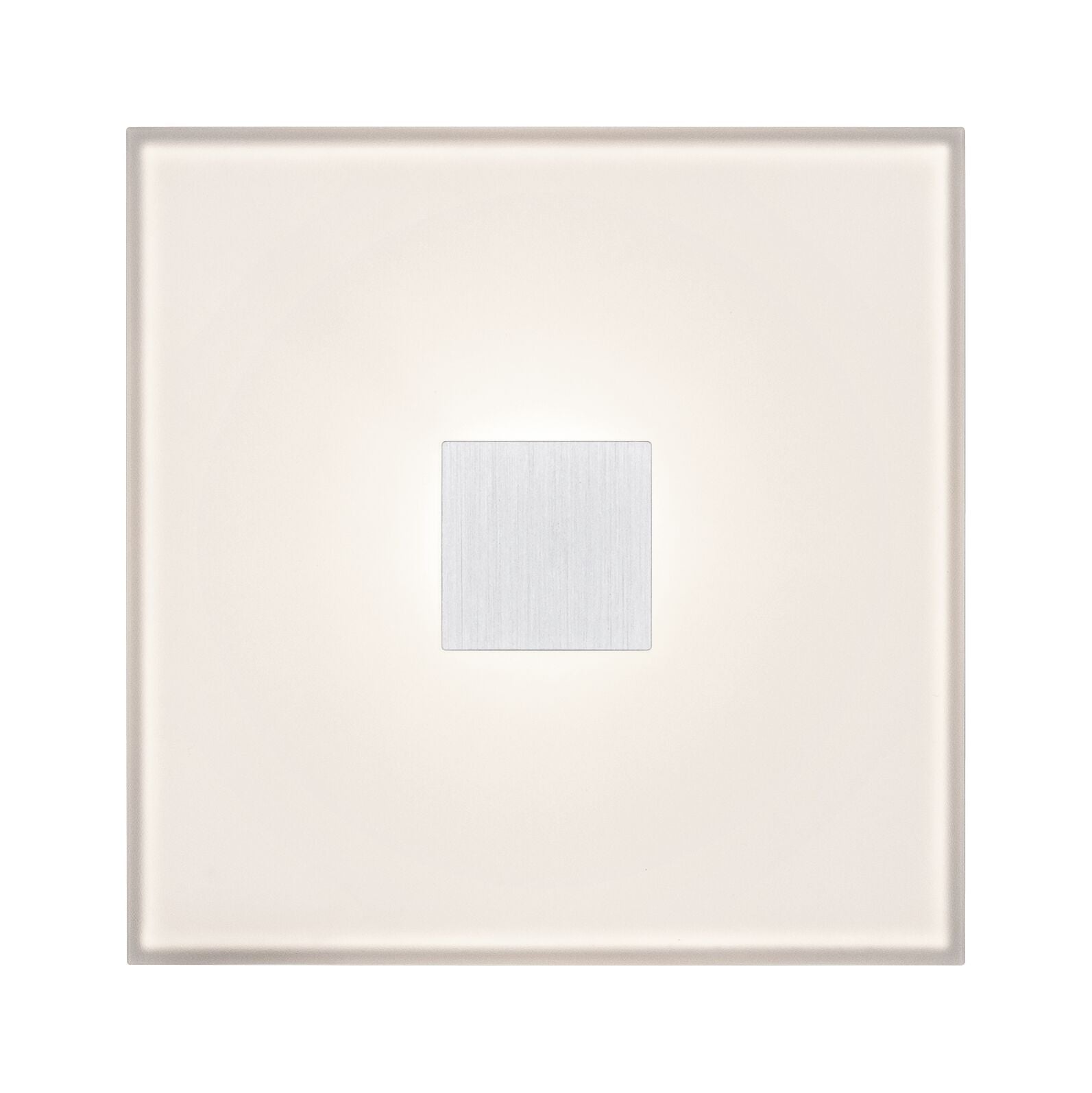 LumiTiles Square 2er - Set IP44 100x10mm 2x12lm 230/12V 2x0,8W dimmbar RGBW+ Weiß Kunststoff/Aluminium - Paulmann - 78412
