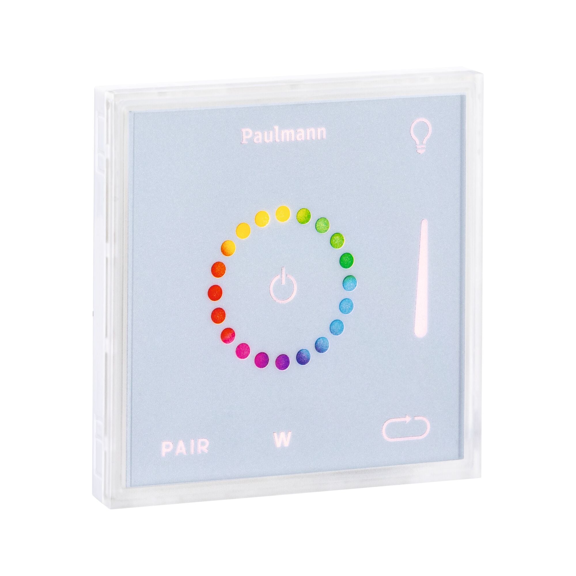 LumiTiles Square Touch Modul IP44 100x10mm RGBW+ Weiß Kunststoff/Aluminium - Paulmann - 78423