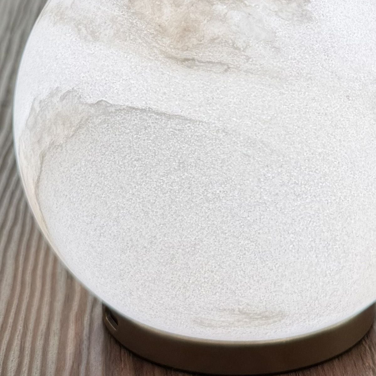 Luna LED Rechargeable Stone Table Lamp