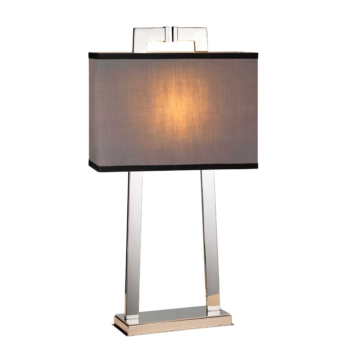 Magro 1-flammige Tischlampe - Poliertes Nickel