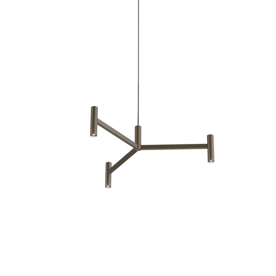 Suspension Wever & Ducré MATCH LUSTA 1.0 en bronze brossé