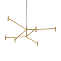 Suspension Wever & Ducré MATCH LUSTA 3.2 en champagne brossé