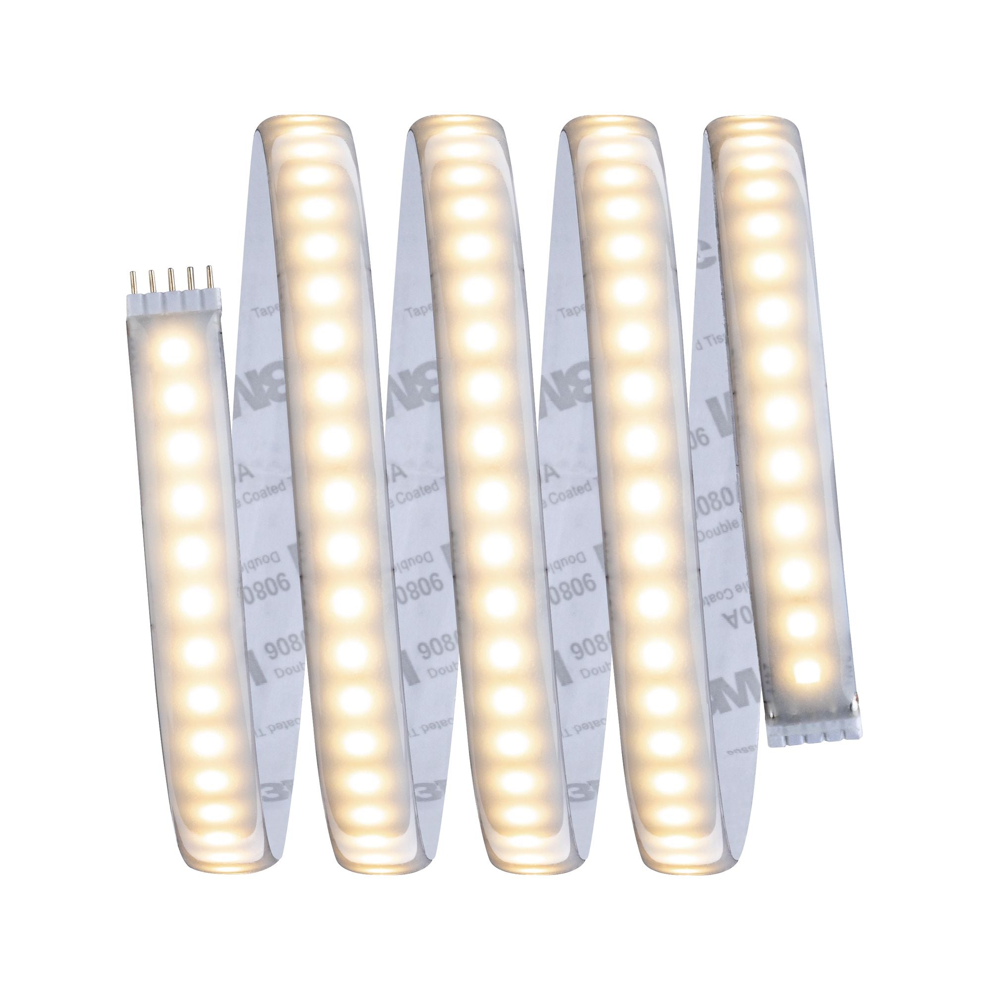 MaxLED 1000 Warmweiß Basisset 1,5m beschichtet IP44 18W 880lm/m 144 LEDs/m 2700K 36VA - Paulmann - 70672