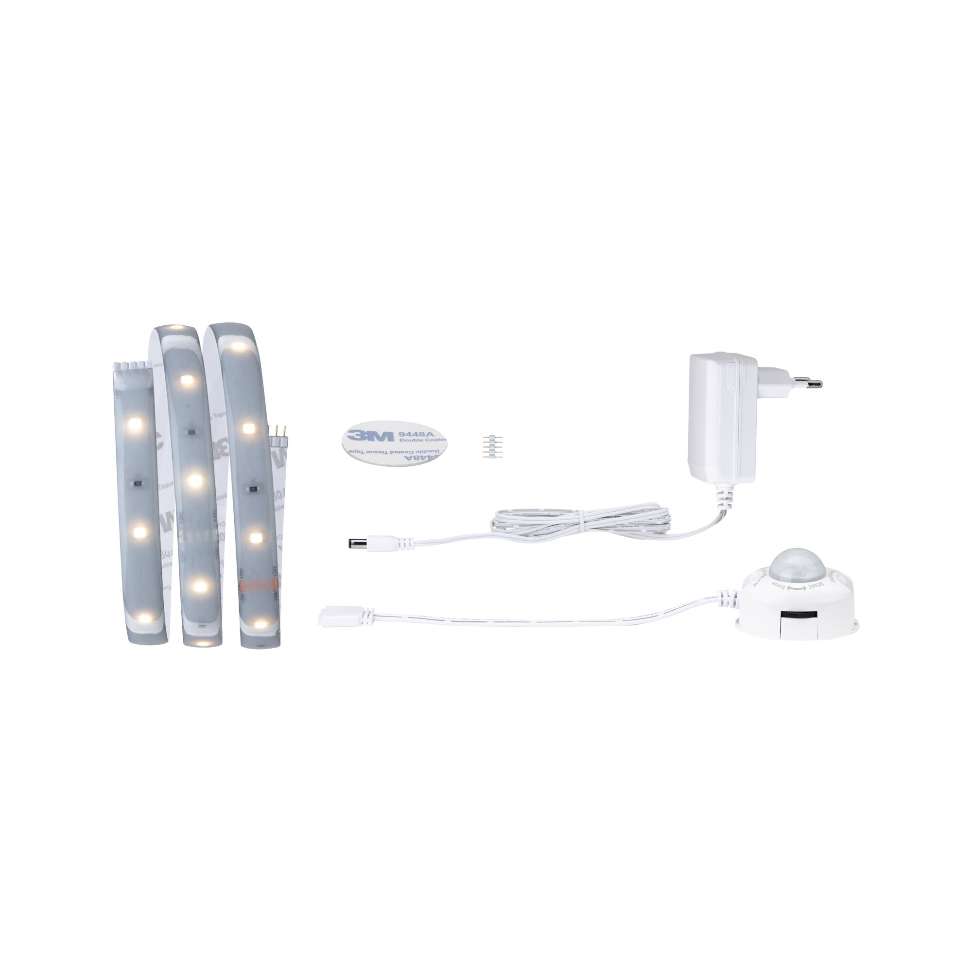 MaxLED 250 Night Comfort Basisset 1m IP44 4W 300lm/m 30 LEDs/m 2700K 12VA - Paulmann - 78893
