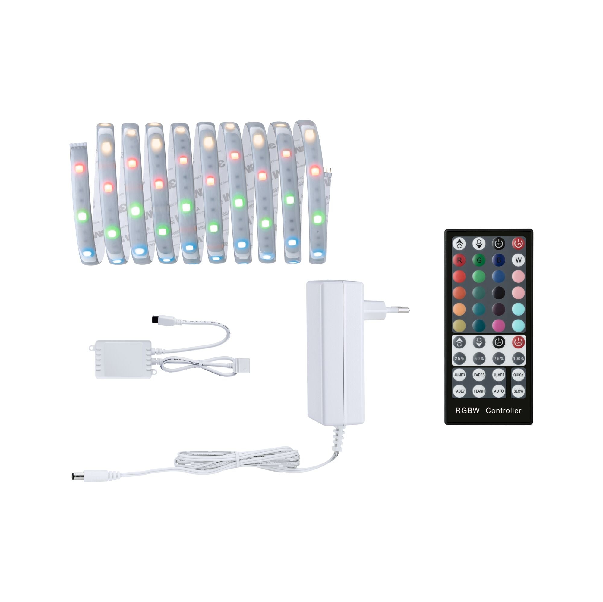 MaxLED 250 RGBW Basisset 3m beschichtet IP44 20W 230lm/m RGBW+ 36VA - Paulmann - 79881