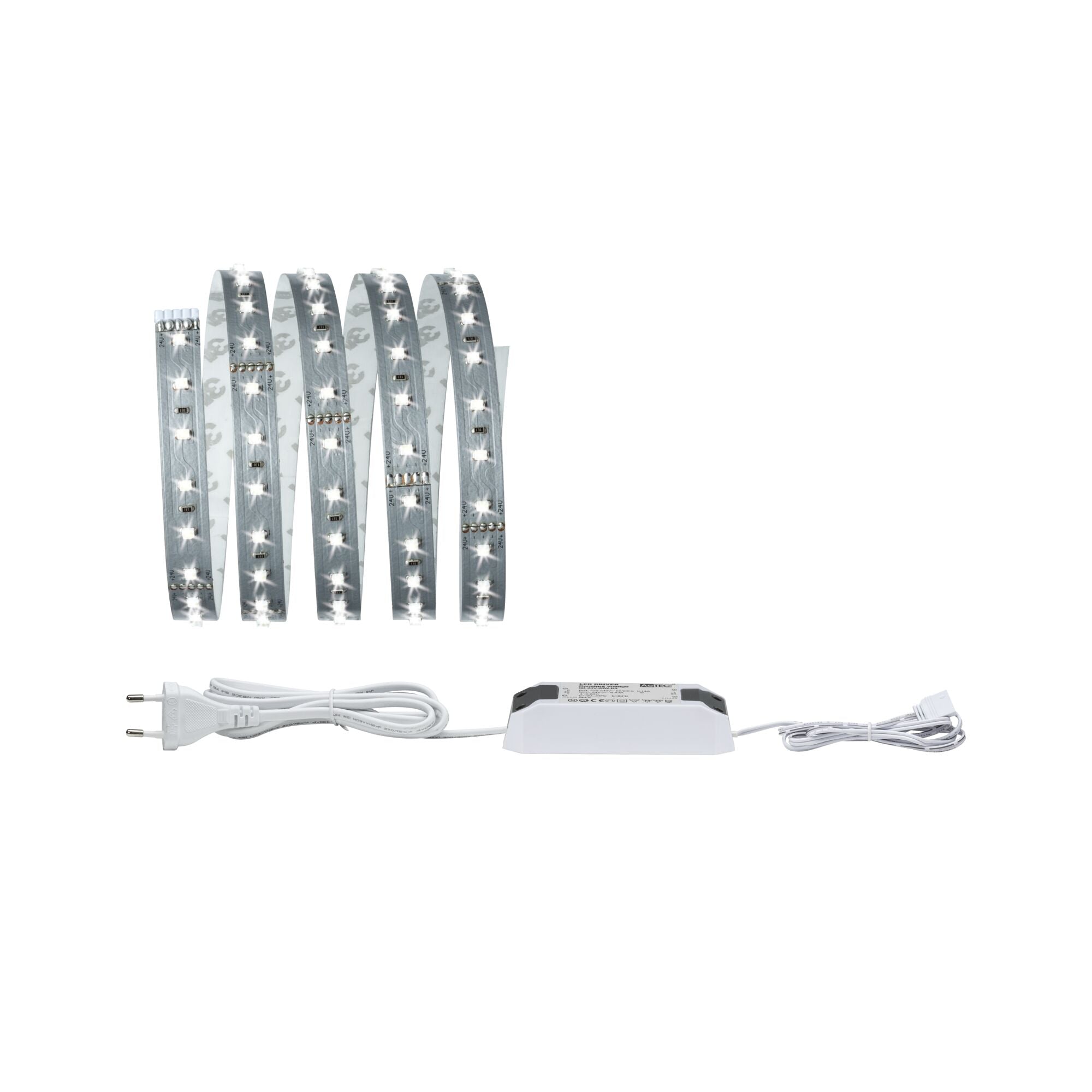 MaxLED 500 Tageslichtweiß Basisset 1,5m 9W 550lm/m 72 LEDs/m 6500K 20VA - Paulmann - 70578