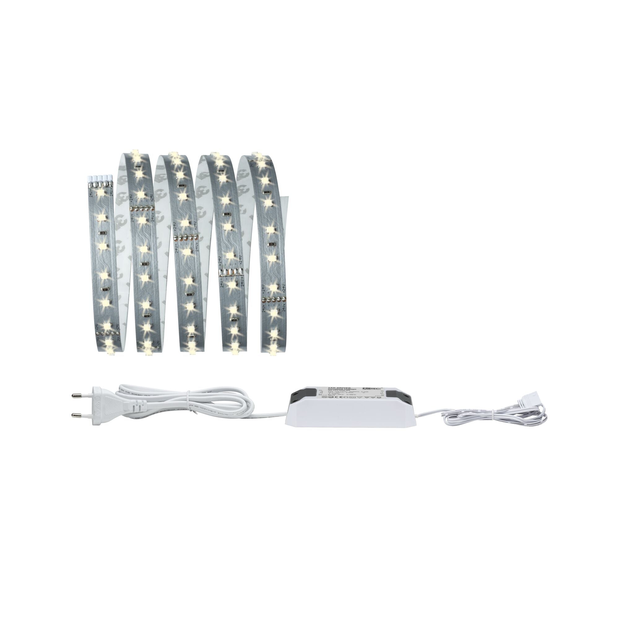 MaxLED 500 Warmweiß Basisset 1,5m 9W 550lm/m 72 LEDs/m 2700K 20VA - Paulmann - 70577