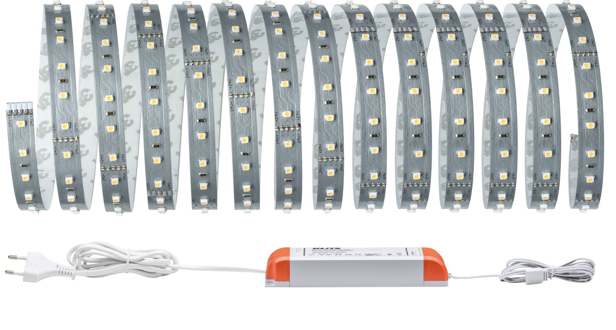 MaxLED 500 Warmweiß Basisset 5m 30W 550lm/m 72 LEDs/m 2700K 60VA - Paulmann - 70604