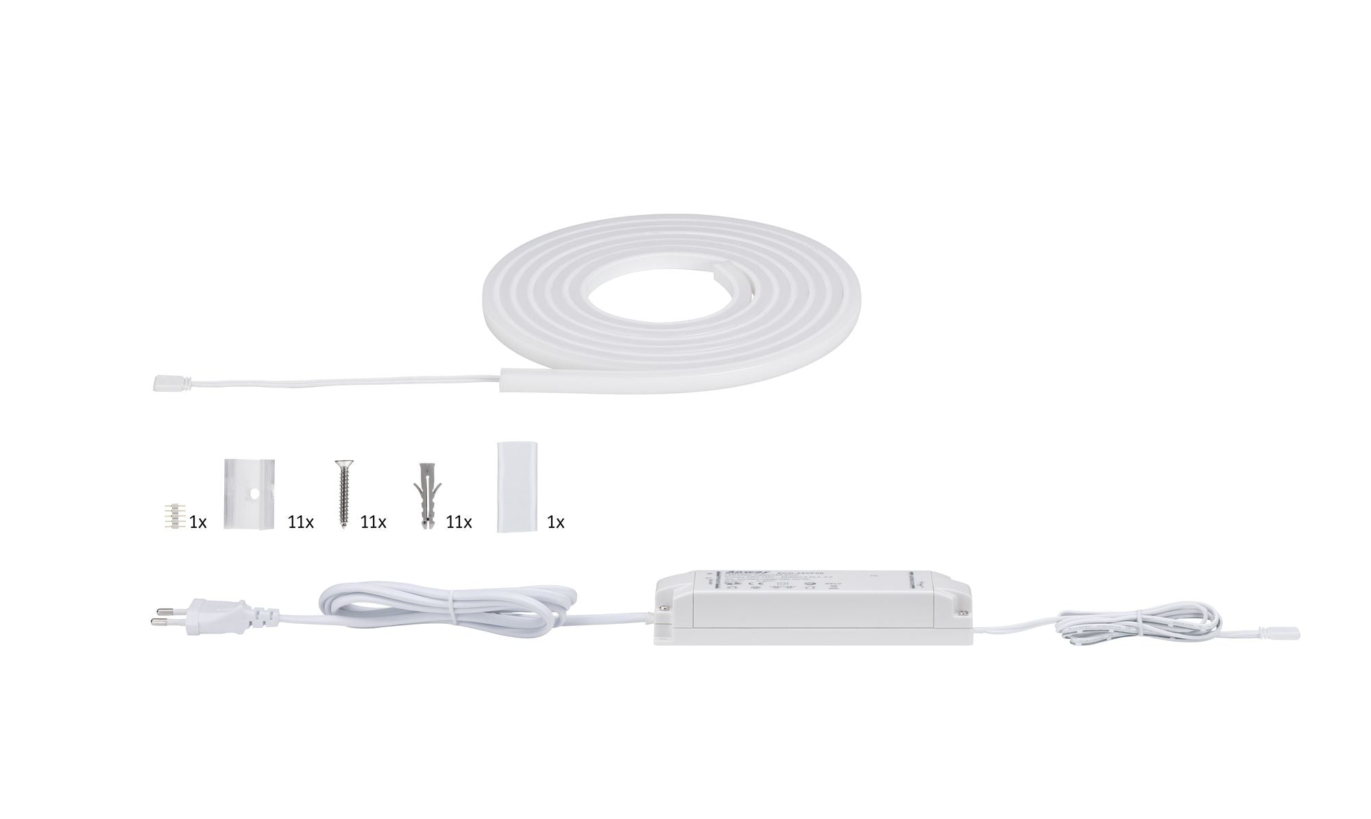MaxLED Flow Warmweiß Basisset 3m 38W 750lm/m 180 LEDs/m 2700K 50VA - Paulmann - 70963