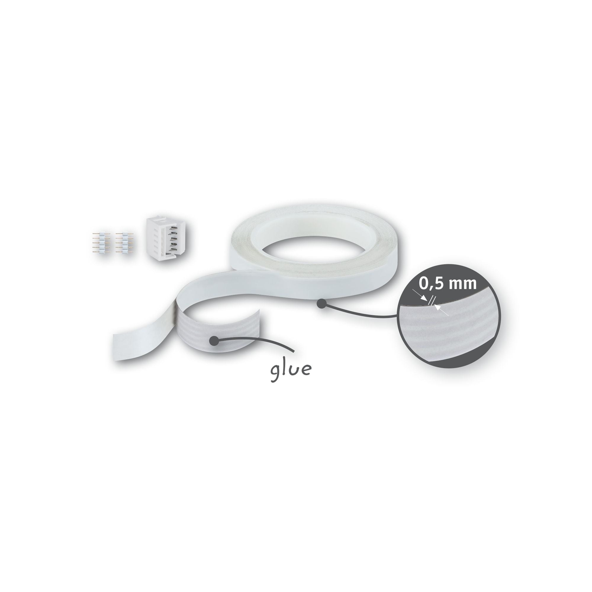 MaxLED Verbinder Invisible 3m max. 144/96W Weiß - Paulmann - 79828