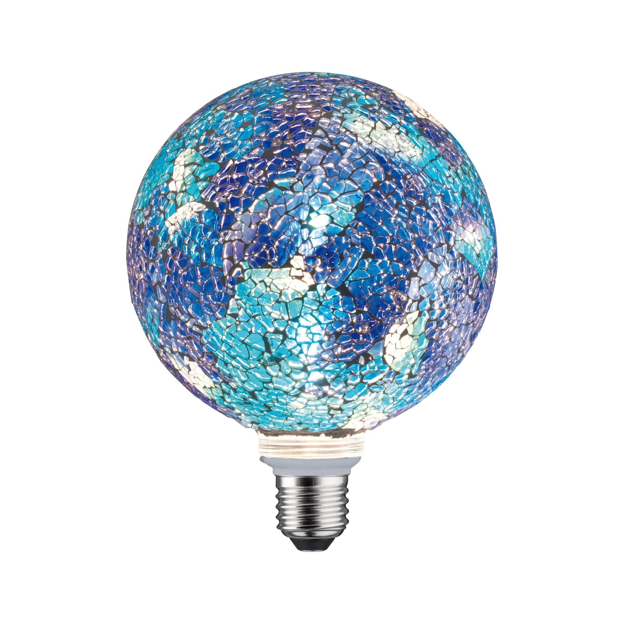 Miracle Mosaic Edition LED Globe G125 E27 470lm 5W 2700K dimmbar Blau - Paulmann - 28750