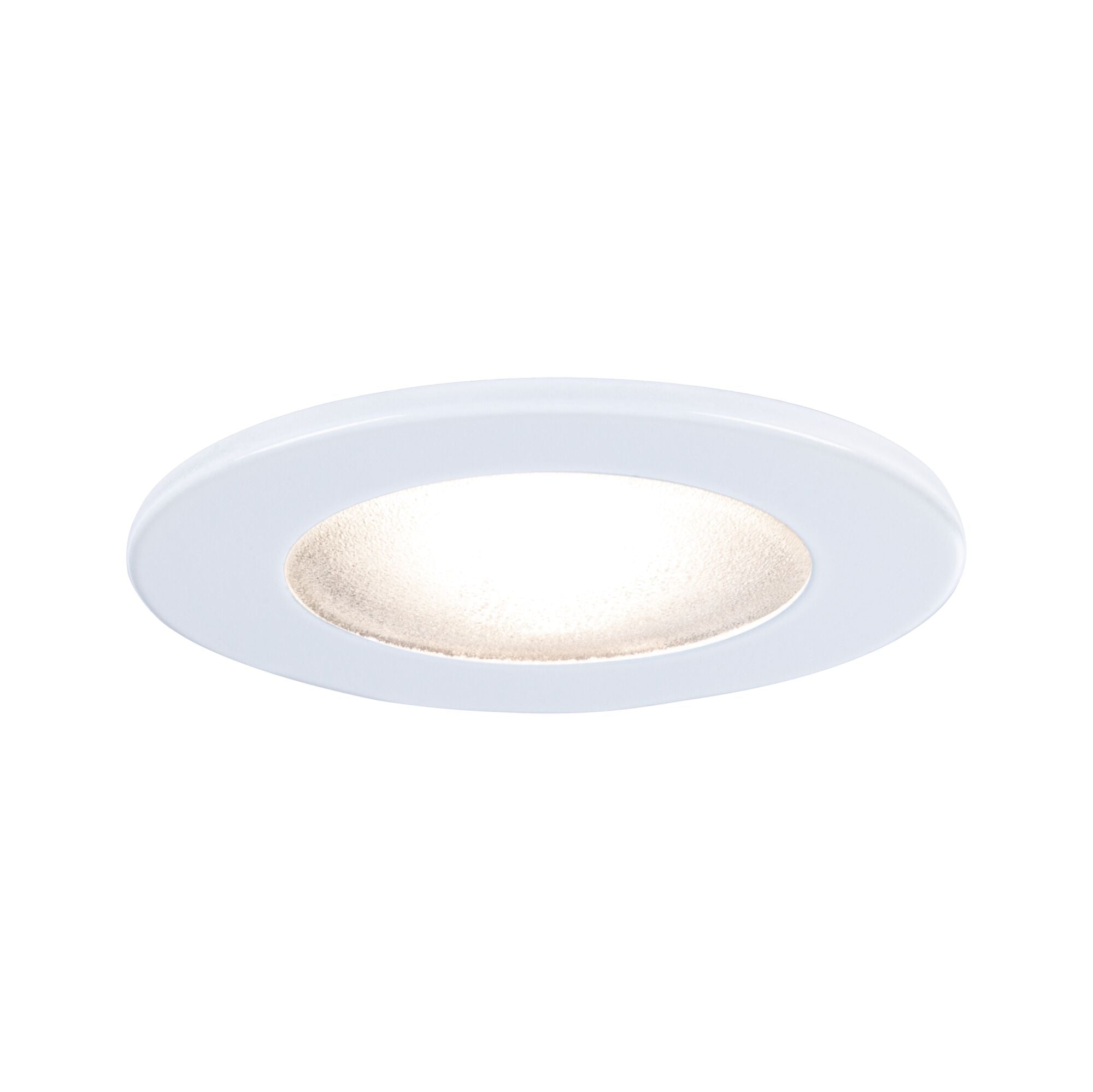 Möbeleinbauleuchten Micro Line Structure rund 66mm max. 20W 12V dimmbar Weiß - Paulmann - 98432