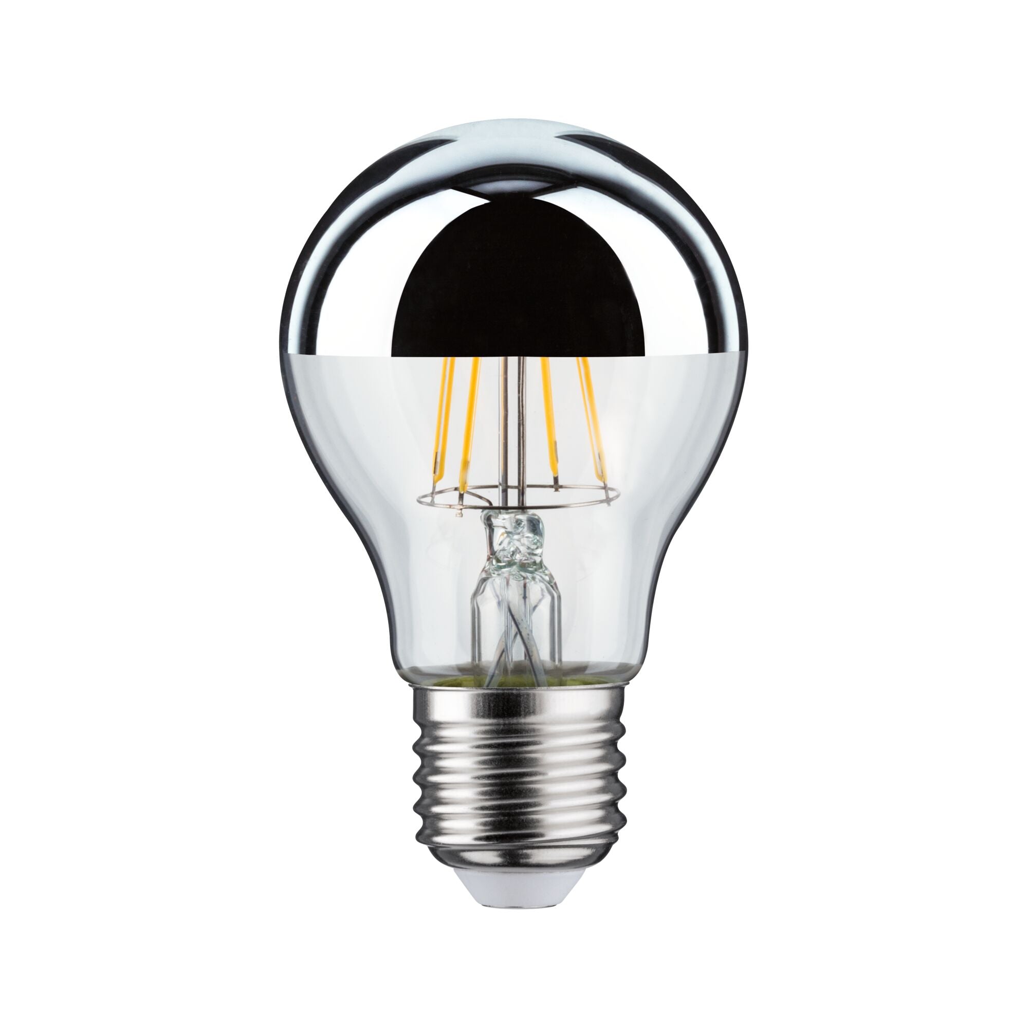 Modern Classic Edition LED Birne Kopfspiegel E27 600lm 6,5W 2700K Kopfspiegel Silber - Paulmann - 28670