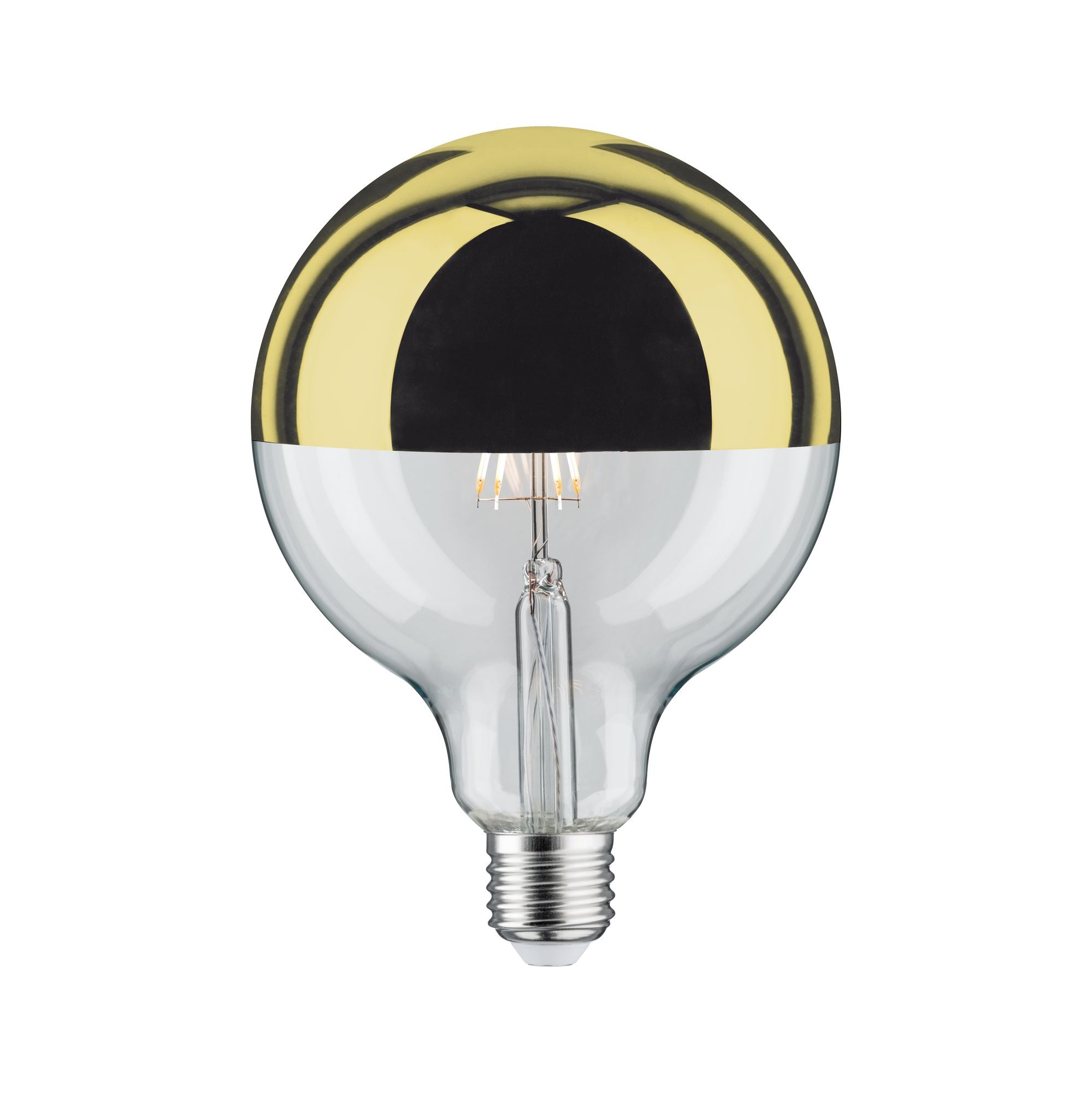 Modern Classic Edition LED Globe Kopfspiegel E27 G125 600lm 6,5W 2700K dimmbar Kopfspiegel Gold - Paulmann - 28678