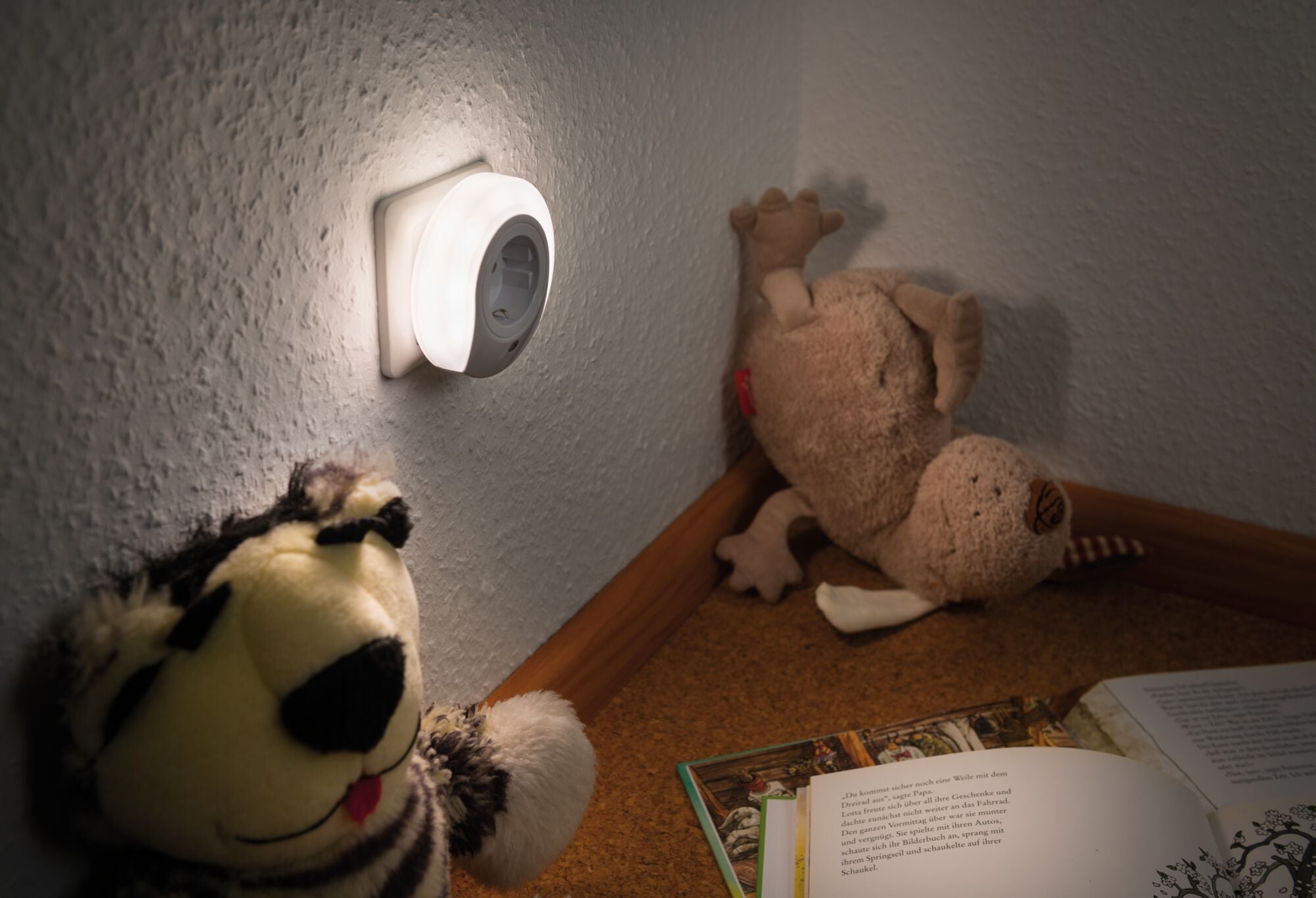 Nachtlicht Esby mit Dämmerungssensor rund 3000K 22lm - Paulmann - 92494