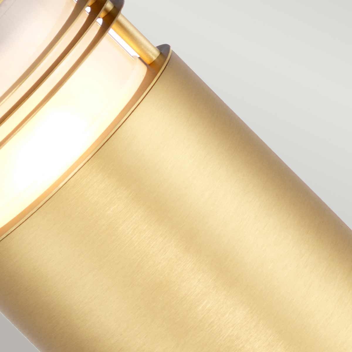 Newbrighton Pollerleuchte mit 1 Licht, gebürstetes Messing - Elsteadlighting - NEWBRIGHTON - B - BRASS