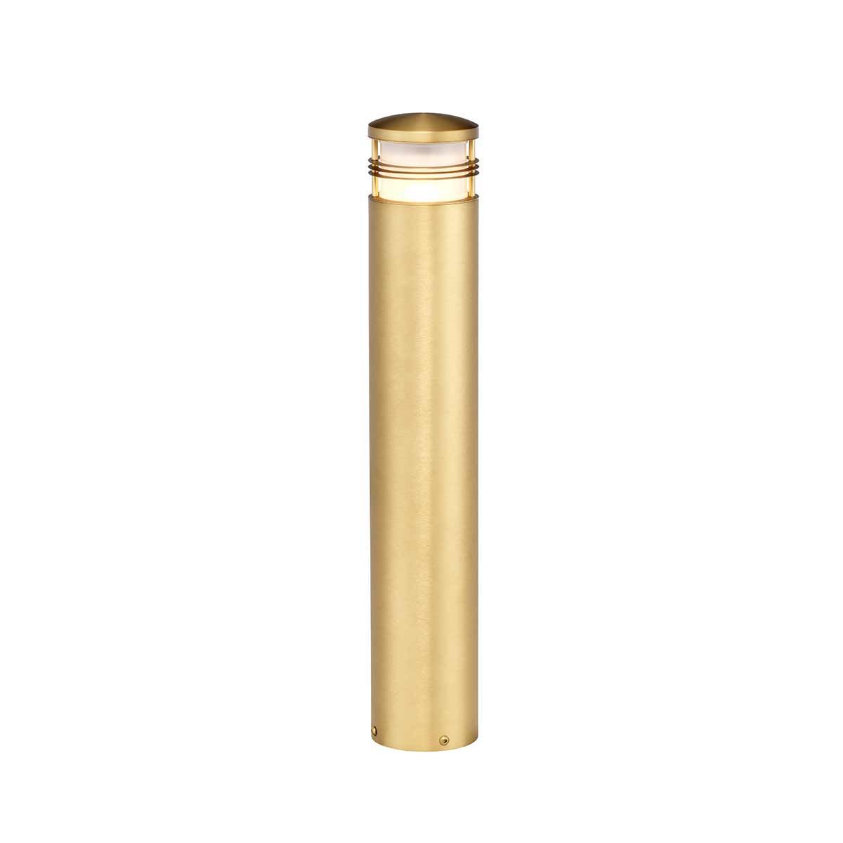 Newbrighton Pollerleuchte mit 1 Licht, gebürstetes Messing - Elsteadlighting - NEWBRIGHTON - B - BRASS