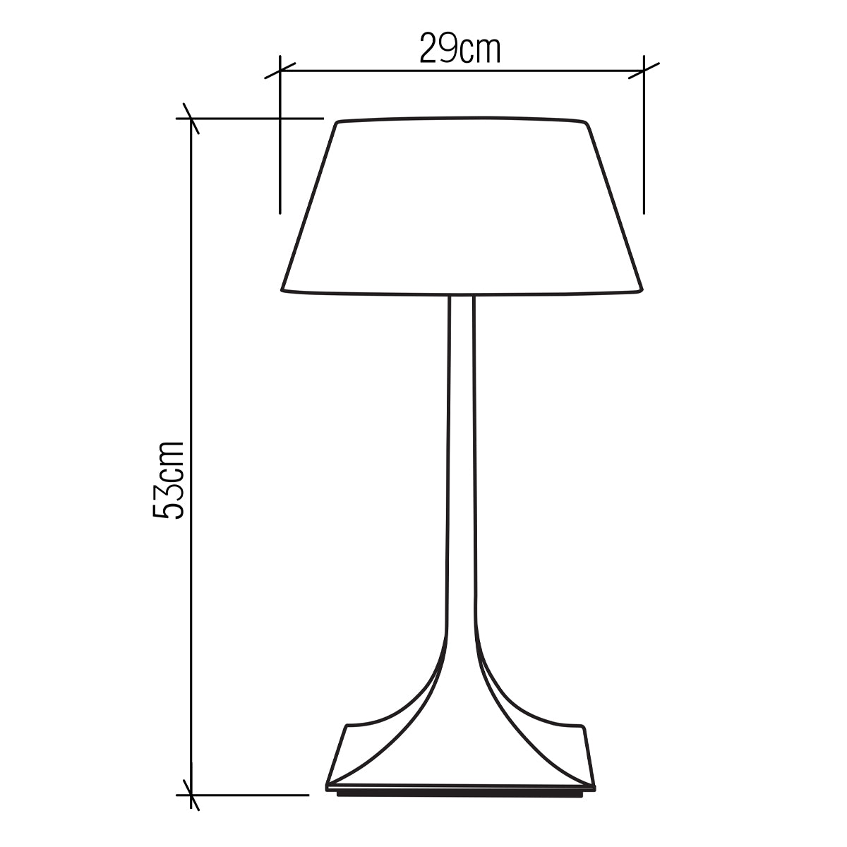 Nostalgia Tischleuchte - Accord Lighting - QN - NOSTALGIA - TL - M - TEAK