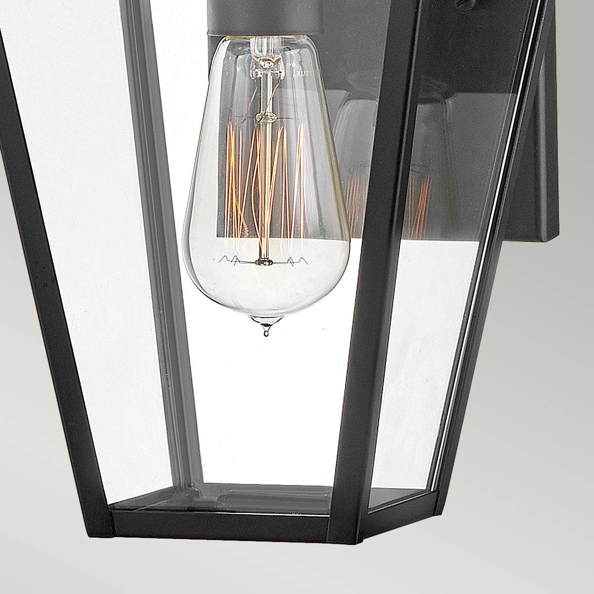 Palma 1 l kleine Wandlaterne - Schwarz - Elsteadlighting - HK - PALMA - S - BK