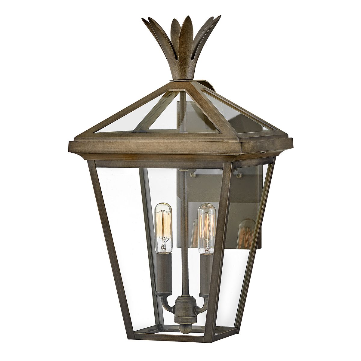 Palma 2 l mittelgroße Wandlaterne – brünierte Bronze - Elsteadlighting - HK - PALMA - M - BU