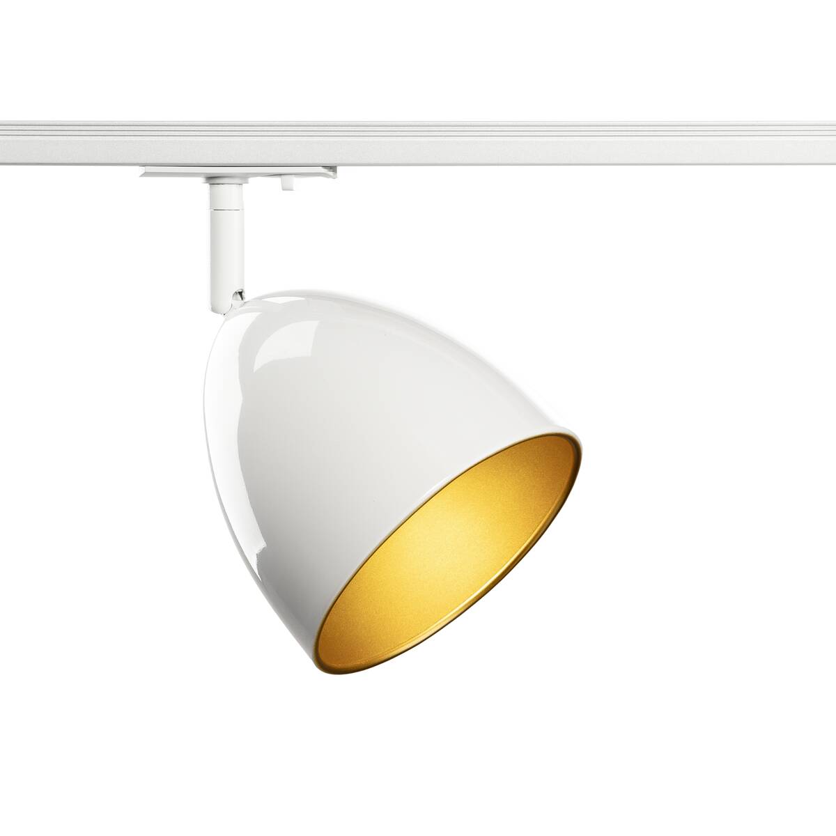 PARA CONE 14 1 Phasen System Leuchte, GU10, weiß/gold, - SLV - 1008053