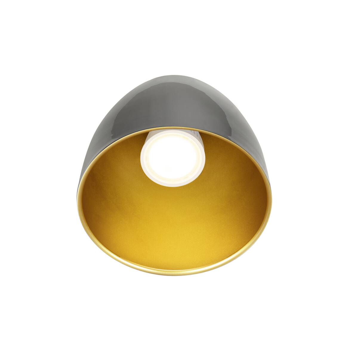 PARA CONE 14 Pendelleuchte für 1 Phasen System, GU10, schwarz/gold - SLV - 1008058