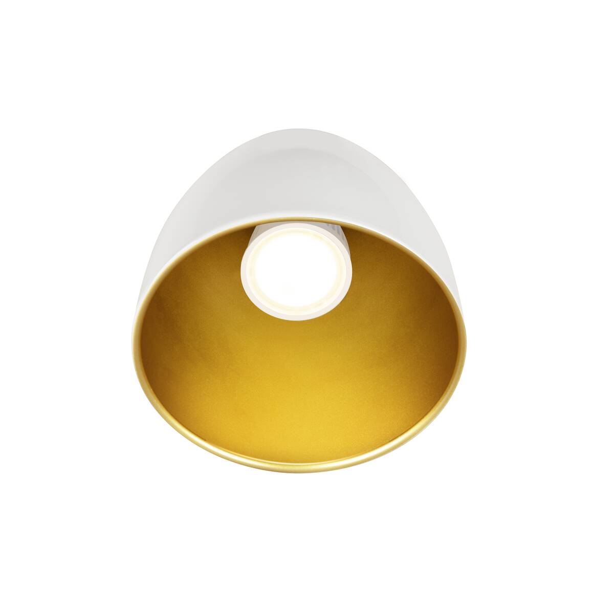 PARA CONE 14 Pendelleuchte für 1 Phasen System, GU10, weiß/gold - SLV - 1008059