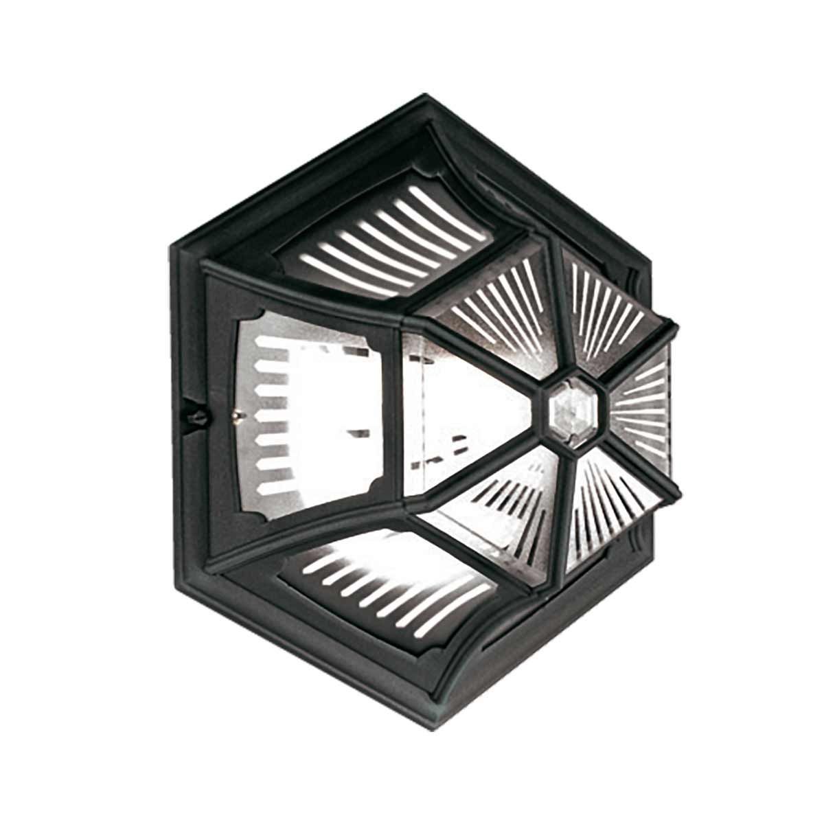 Parish 1 - flammige Deckenleuchte - Schwarz - Elsteadlighting - PR12 - BLACK