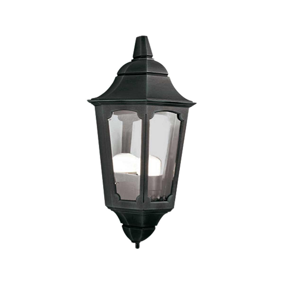 Parish 1 - flammige Halblaterne - Schwarz - Elsteadlighting - PR7 - BLACK
