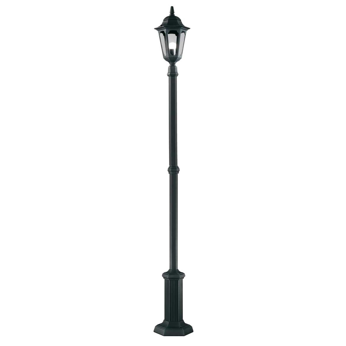 Parish 1 - flammiger Laternenpfahl - Schwarz - Elsteadlighting - PR6 - BLACK