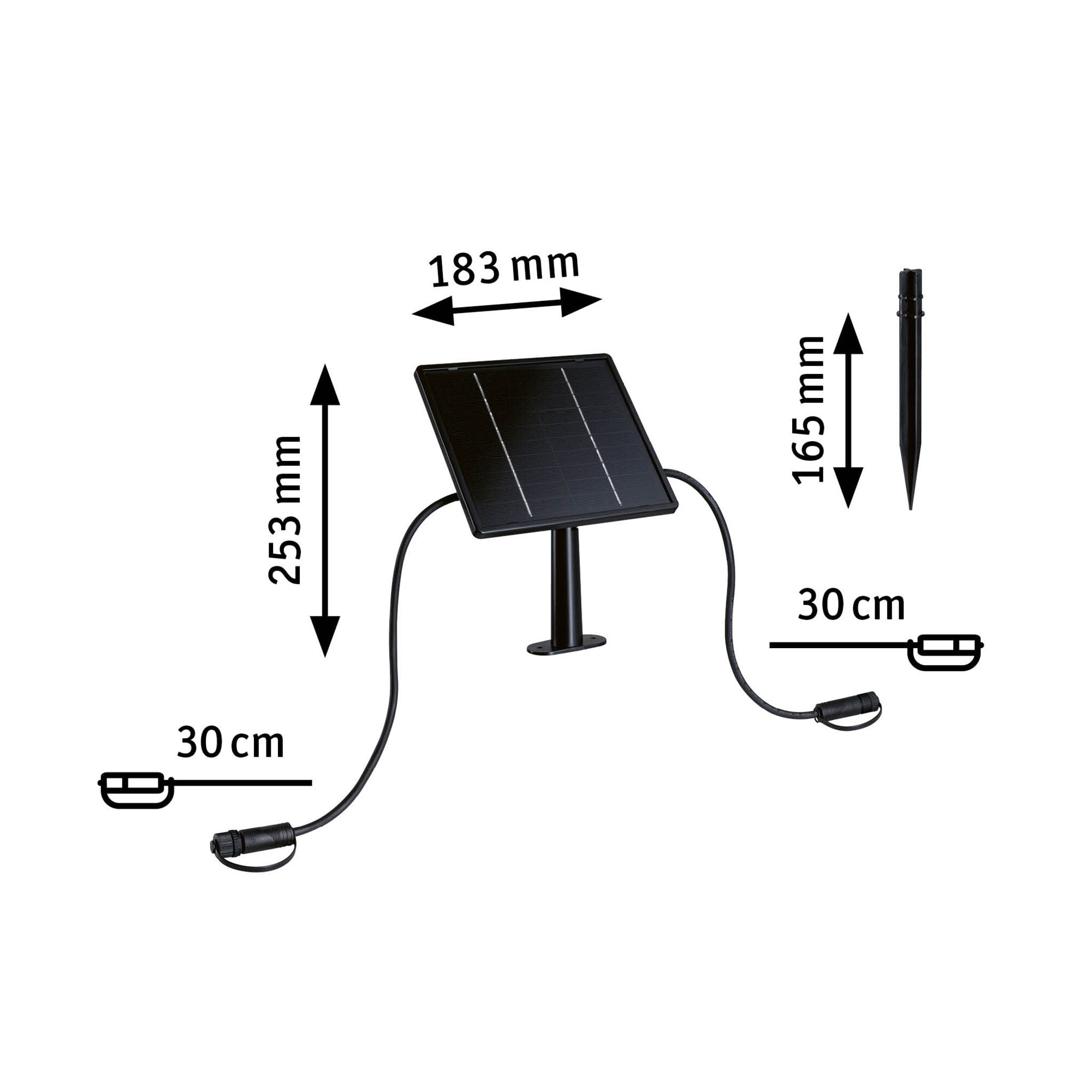 Paulmann Plug & Shine Solarpanel 94914