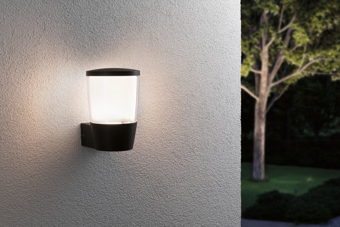 Paulmann LED outdoor wall light Bako wall surface-mounted light 94740