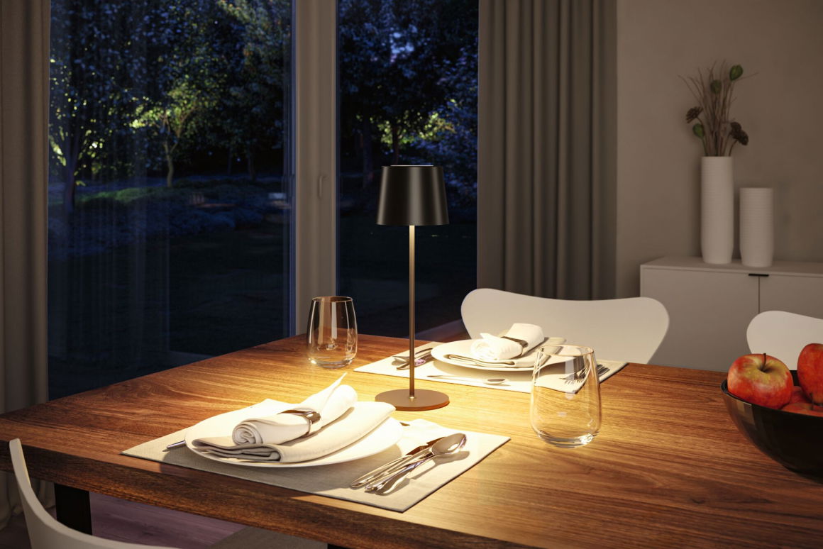 Mobile Tischl Gilo IP44 2,8W 2700K USBC - Paulmann - leuchtengrosshandel24