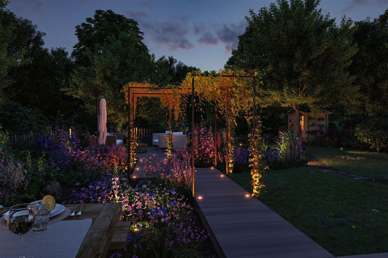 Paulmann Plug & Shine Bodeneinbauleuchte für flexible Gartenbeleuchtung