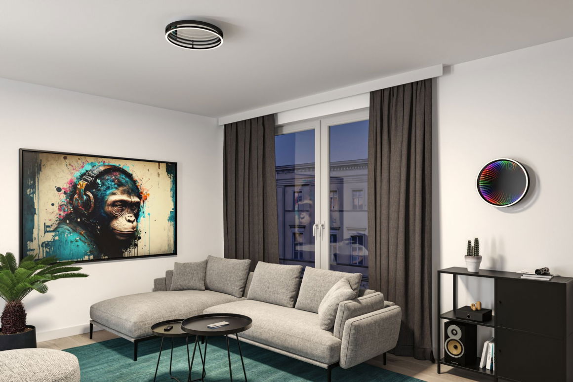Spaceglow One LED 3D RGB rainb TunW Sz - Paulmann - leuchtengrosshandel24