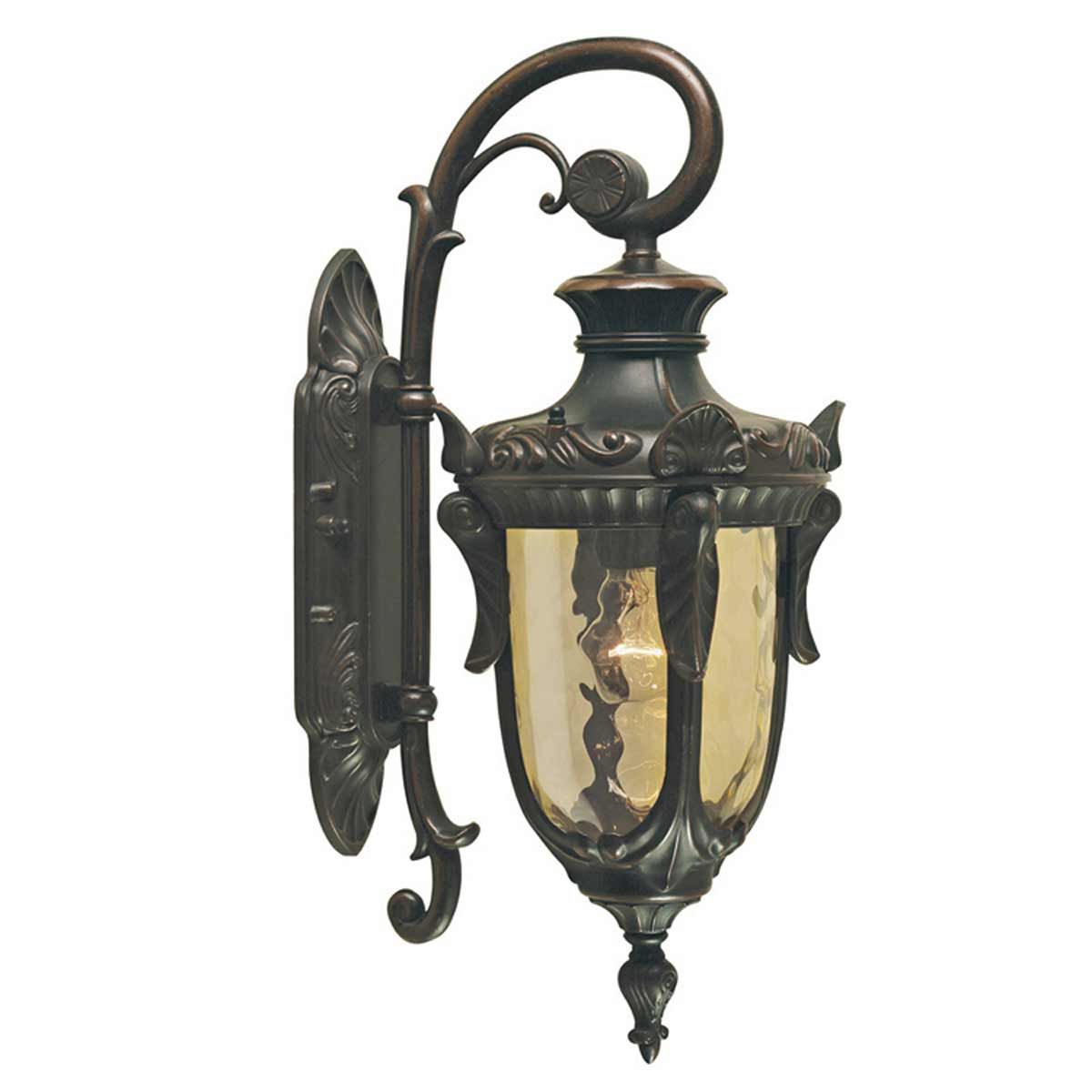 Philadelphia 1 - flammige kleine Wandlaterne - Altbronze - Elsteadlighting - PH2 - S - OB