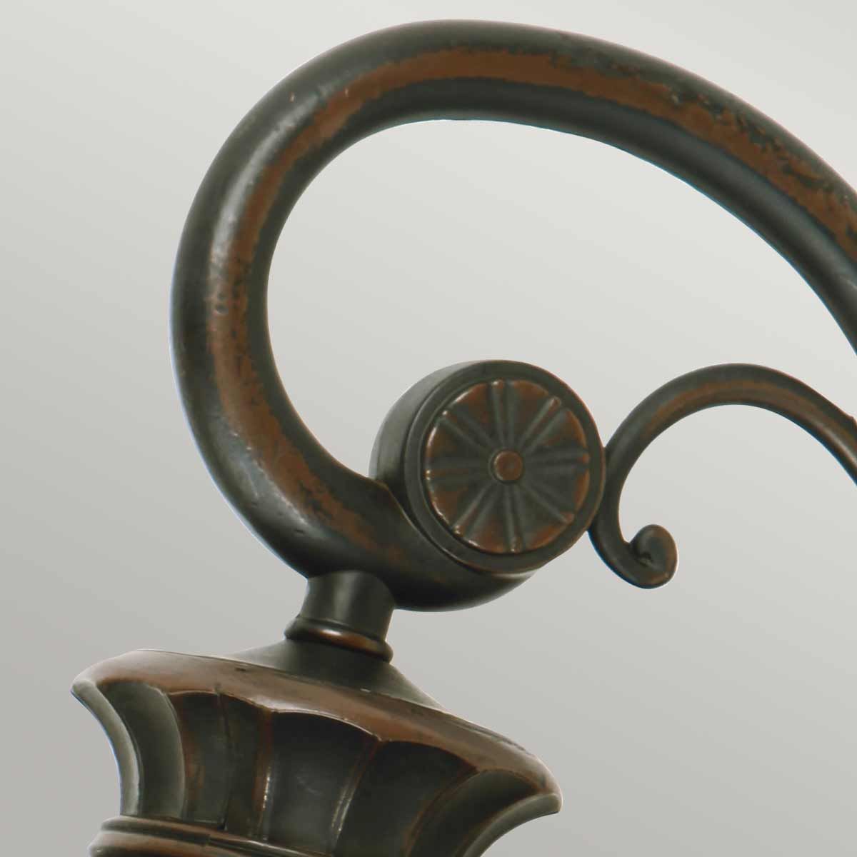 Philadelphia 3 - flammige große Wandlaterne - Altbronze - Elsteadlighting - PH2 - L - OB