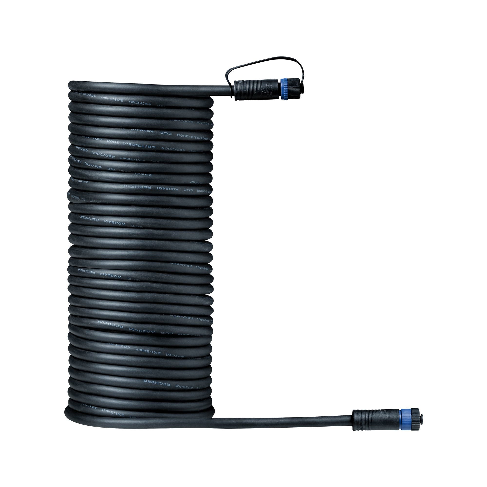 Plug & Shine Kabel 10m IP68 Schwarz - Paulmann - 94277