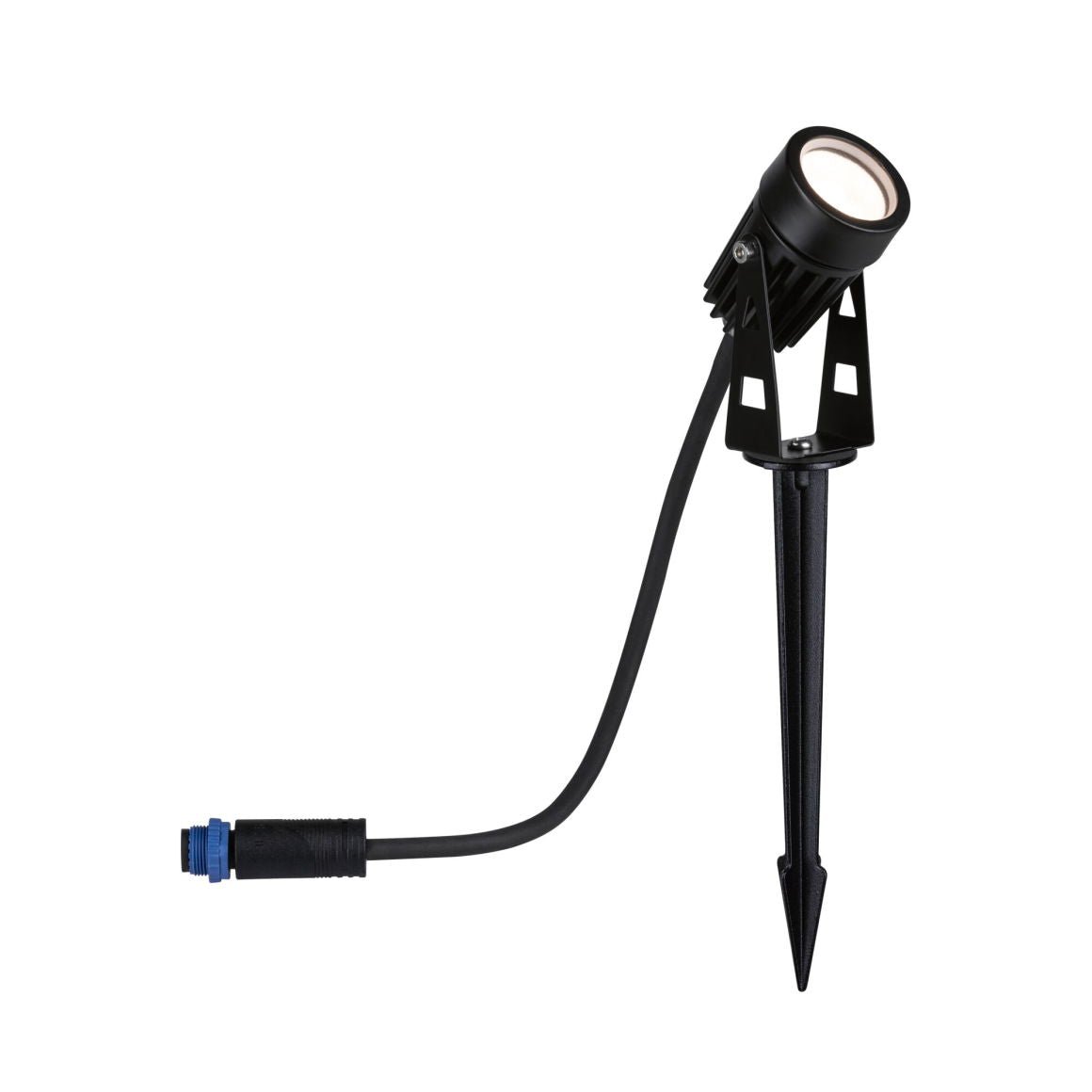 Plug & ShineLED Gartenstrahler Warmweiß Einzelspot IP65 3000K 2W Schwarz - Paulmann - 94374