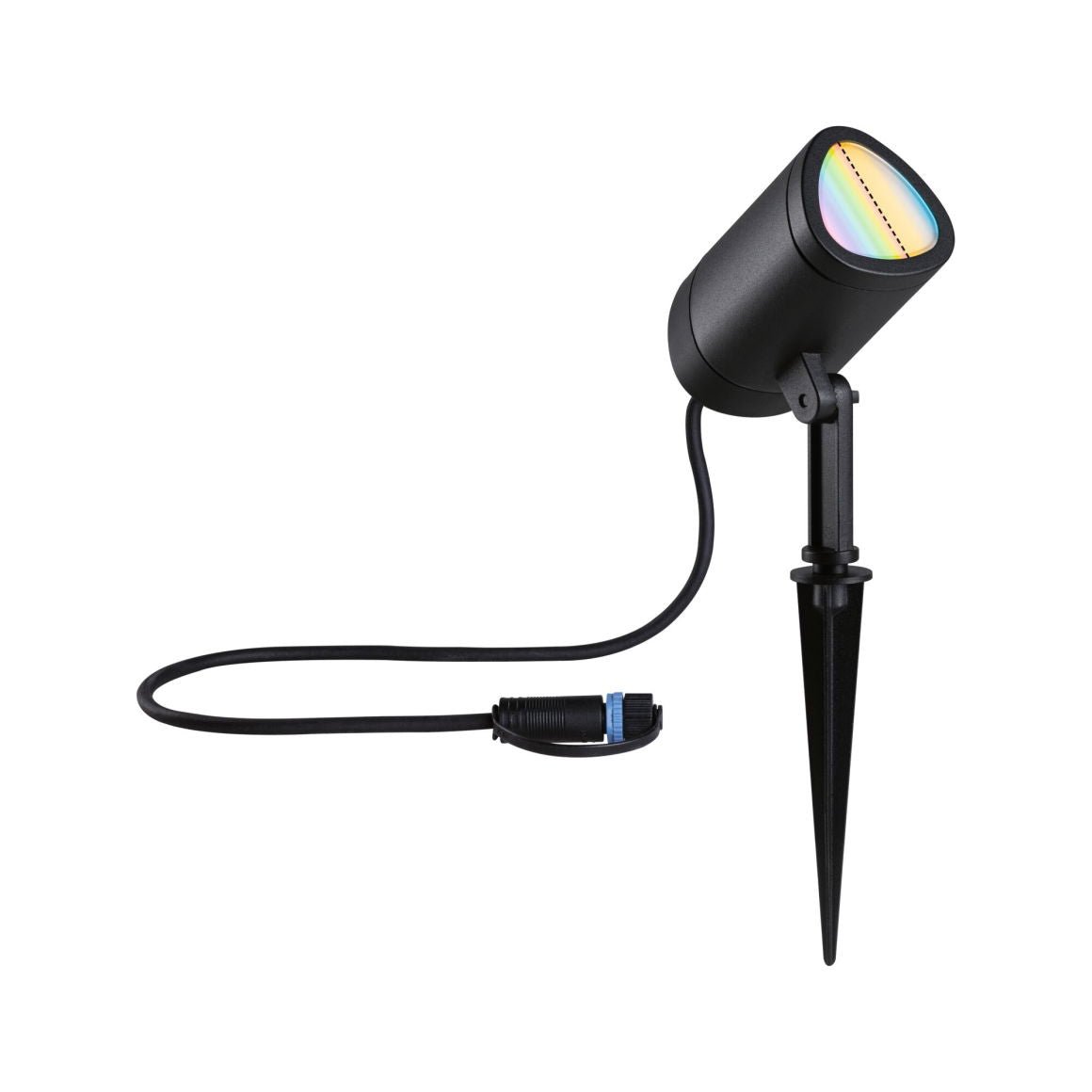 Plug & ShineLED GartenstrahlerSmart Home Zigbee 3.0 Shira IP65 RGBW+ 6,5W Anthrazit - Paulmann - 94849