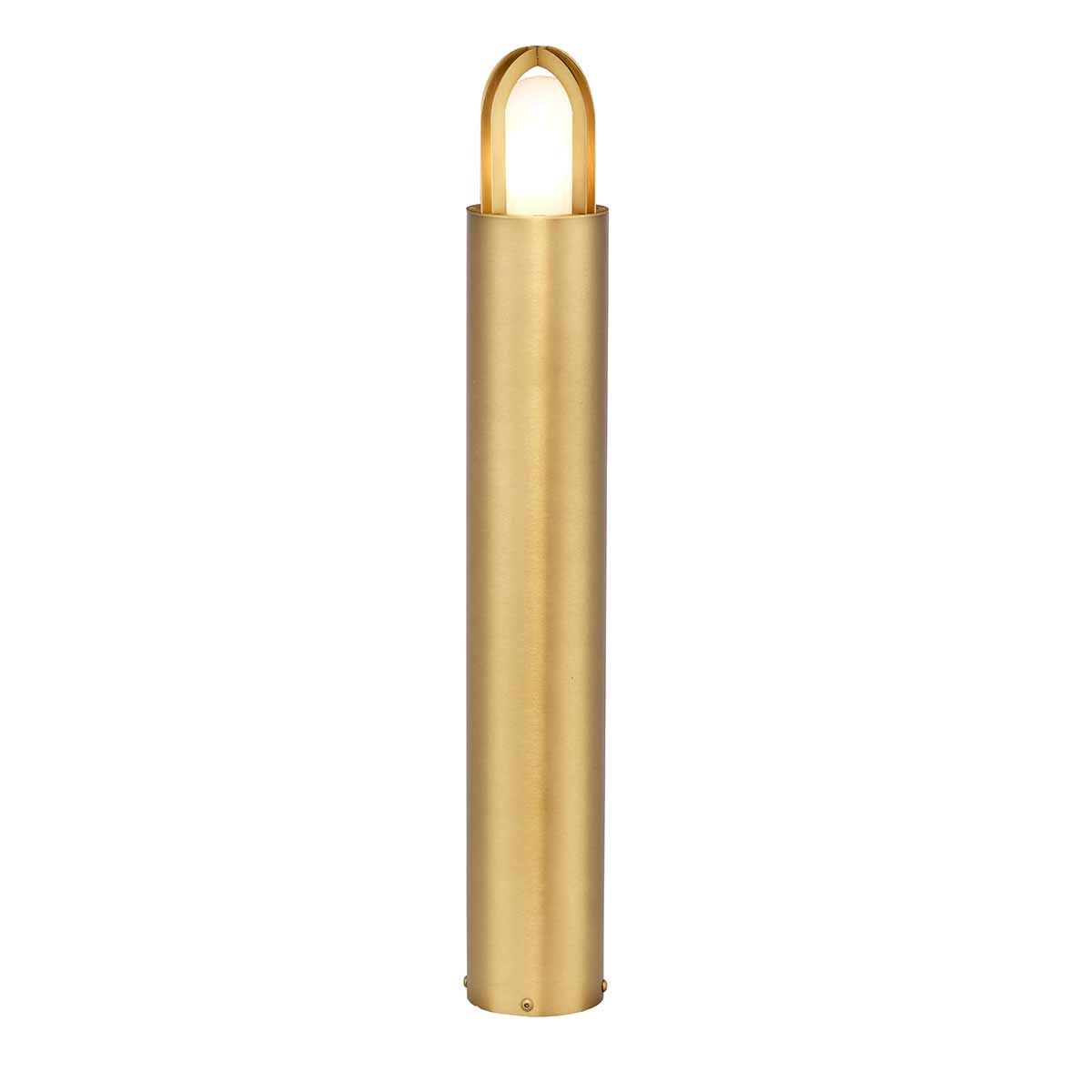 Pollerleuchte Paignton mit 1 Licht, gebürstetes Messing - Elsteadlighting - PAIGNTON - B - BRASS