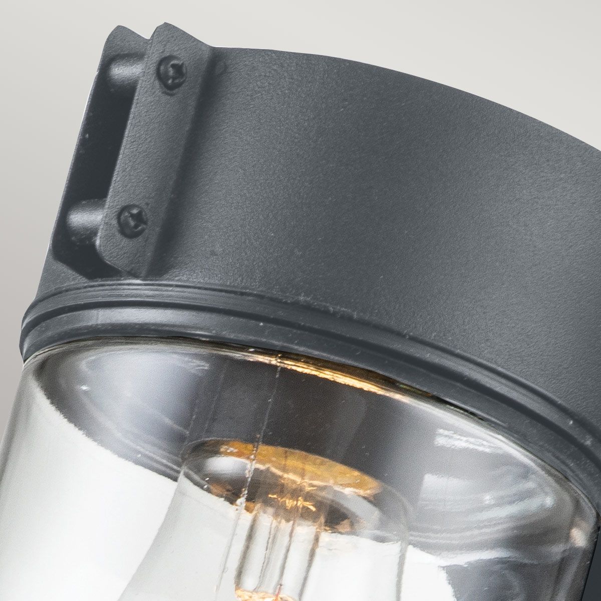 Portfino 1 - flammige Wandlaterne - Grau - Elsteadlighting - PORTOFINO