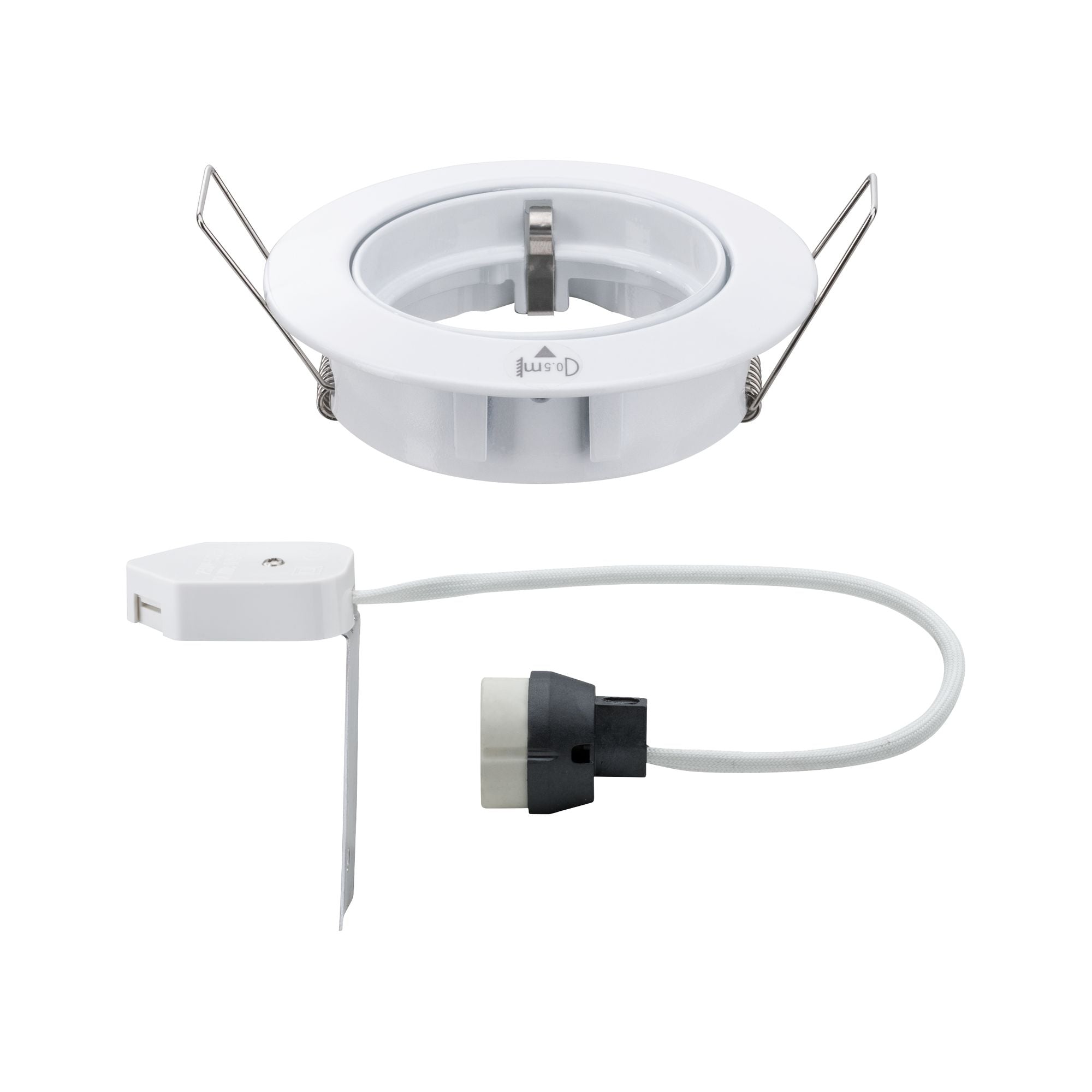 Premium easyClick2 rund 83mm 30° GU10 max. 50W 230V dimmbar Weiß - Paulmann - 93731